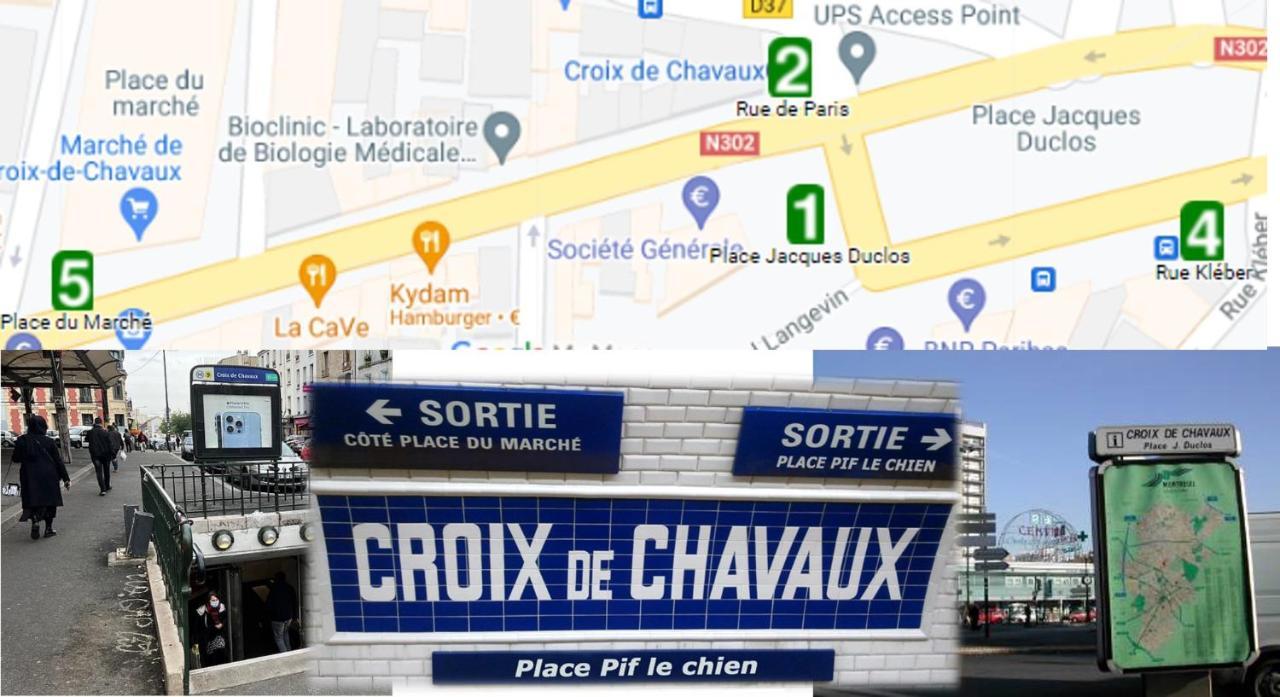 Feel At Home Paris-Montreuil 500m Metro parking privé gratuit Exterior foto